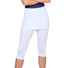 Load image into Gallery viewer, Sofibella Abaza WMNS Tennis Skirt w/Capri Leggings - White/2X
 - 5