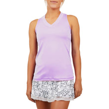 Load image into Gallery viewer, Sofibella UV Colors Racerback Wmns Tennis Tank Top - Lavender/XL
 - 9