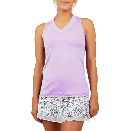 Sofibella UV Colors Racerback Wmns Tennis Tank Top - Lavender/XL