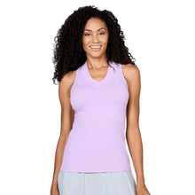 Load image into Gallery viewer, Sofibella UV Colors Racerback Wmns Tennis Tank Top - Lavender/XL
 - 14