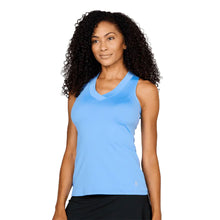 Load image into Gallery viewer, Sofibella UV Colors Racerback Wmns Tennis Tank Top - Periwinkle/XL
 - 16
