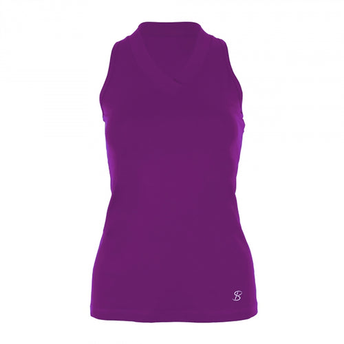 Sofibella UV Colors Racerback Womens Tennis Tank Top