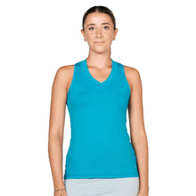 Load image into Gallery viewer, Sofibella UV Colors Racerback Wmns Tennis Tank Top - Surfer/XL
 - 22