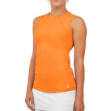 Load image into Gallery viewer, Sofibella UV Colors Womens Sleeveless Tennis Shirt - Nectarine/2X
 - 12