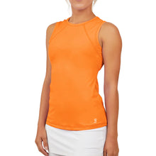 Load image into Gallery viewer, Sofibella UV Colors Womens Sleeveless Tennis Shirt - Nectarine/2X
 - 13