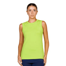 Load image into Gallery viewer, Sofibella UV Colors Womens Sleeveless Tennis Shirt - Teddy/2X
 - 23
