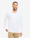 BloqUV Men's Long Sleeve Collared Shirt