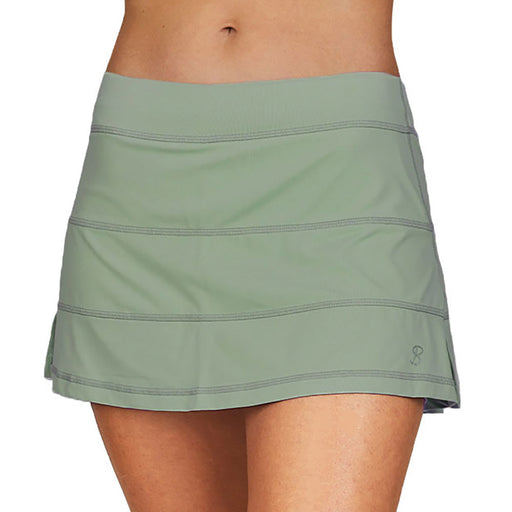Sofibella UV Colors 13in Womens Tennis Skirt - Army/2X