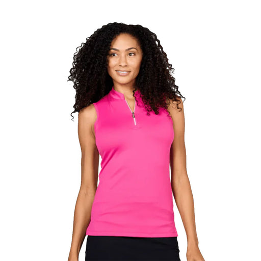 Sofibella Golf Colors Sleeveless Womens Golf Polo - Girly/2X