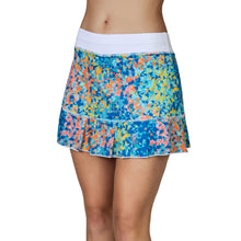 Load image into Gallery viewer, Sofibella UV Colors Print 14in Womens Tennis Skirt - Confetti/2X
 - 5