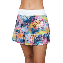 Load image into Gallery viewer, Sofibella UV Colors Print 14in Womens Tennis Skirt - Ink Dye/XL
 - 11