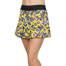 Load image into Gallery viewer, Sofibella UV Colors Print 14in Womens Tennis Skirt - Leo/2X
 - 16
