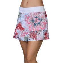 Load image into Gallery viewer, Sofibella UV Colors Print 14in Womens Tennis Skirt - Murano/XL
 - 20