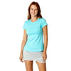 Sofibella UV Colors Short Sleeve Womens Tennis Shirt