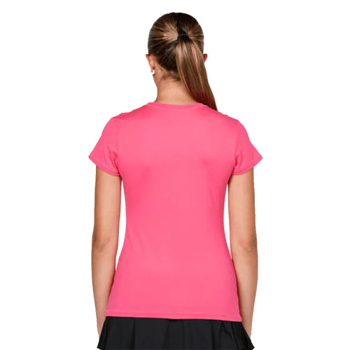 Sofibella UV Colors Short Sleeve Womens Tennis Shirt - 2