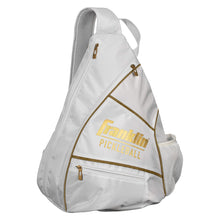 Load image into Gallery viewer, Franklin Sling Bag Pickleball Bag - White/Gold
 - 6