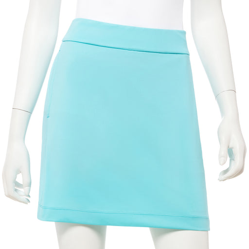 EP NY Knit with Back Mesh Pleat Womens Golf Skort - 4094 FIJI BLUE/XL