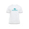 White w/Teal logo - 19