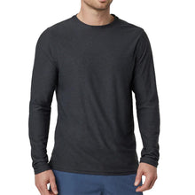 Load image into Gallery viewer, Vuori Stratos Tech Long Sleeve Mens Shirt - Charcoal Hthr/XXL
 - 8