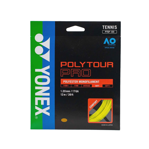 Yonex Poly Tour Pro 120 Tennis String - Flash Yellow