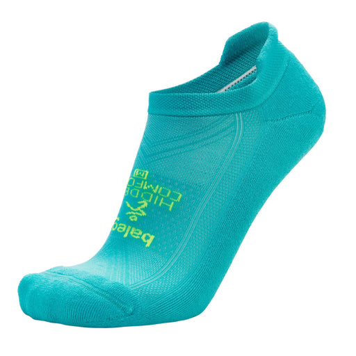 Balega Hidden Comfort Unisex No Show Socks - Neon Aqua/M