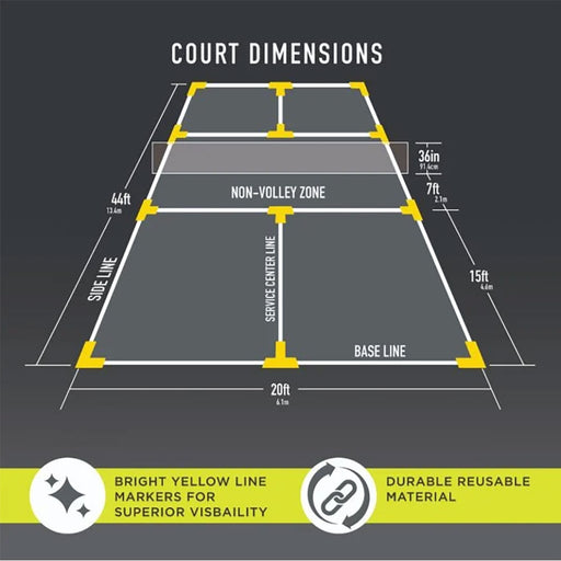 Franklin Pickleball Court Marking Kit