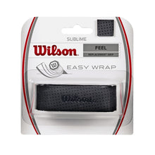 Load image into Gallery viewer, Wilson Sublime Black Replacement Grip - Black
 - 1