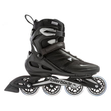 Load image into Gallery viewer, Rollerblade Zetrablade Mens Inline Skates - Black/Silver/13.0
 - 1