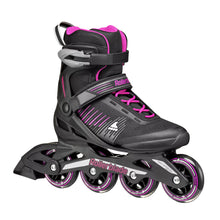 Load image into Gallery viewer, Rollerblade Zetrablade Womens Inline Skates - Black/Pink/10.0
 - 4