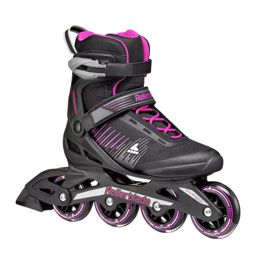 Rollerblade Zetrablade Womens Inline Skates - Black/Pink/10.0
