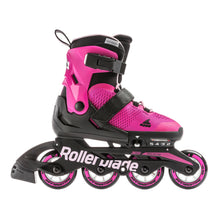 Load image into Gallery viewer, Rollerblade Microblade Adjust Girls Inline Skates - Pink/Bubble Gum/5-8
 - 8