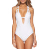 Becca Color Code Skylar Plunge One Piece Swimsuit