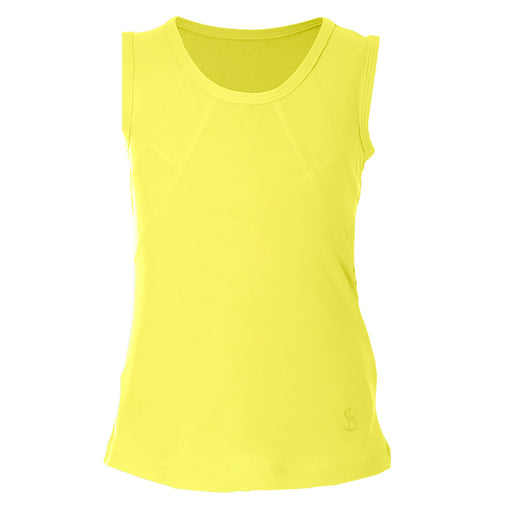 Sofibella UV Colors Girls Tennis Tank Top - Sunshine/L