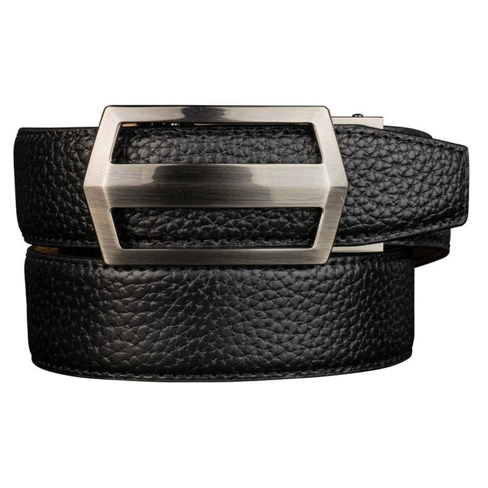 Nexbelt Classic Colour Pitch Black V.4 Mens Belt - Pitch Black