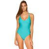 Sunsets Veronica Aqua One Piece Womens Swimsuit