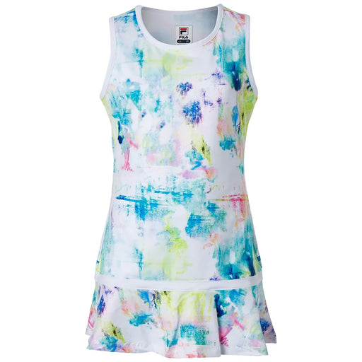 Fila Core Girls Tennis Dress - TIE DYE/WHT 206/L