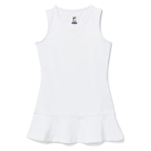 Load image into Gallery viewer, Fila Core Girls Tennis Dress - WHITE 100/L
 - 4