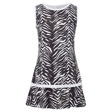 Load image into Gallery viewer, Fila Core Girls Tennis Dress - ZEBRA/WHT 002/L
 - 5