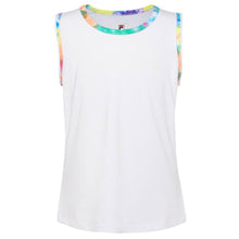 Load image into Gallery viewer, Fila Core Fullback Girls Tennis Tank Top - Wht/Tie-dye/L
 - 3