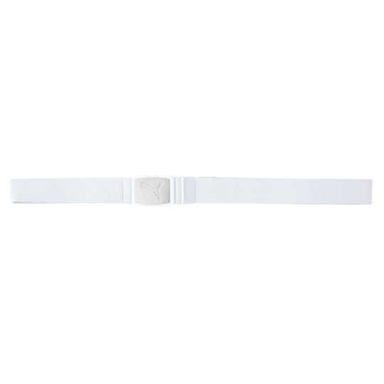 Puma Ultralite Stretch Bright White Mens Golf Belt