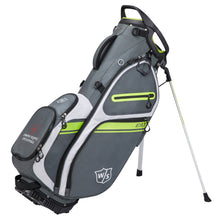 Load image into Gallery viewer, Wilson Exo II Golf Stand Bag - Char/White/Lime
 - 3