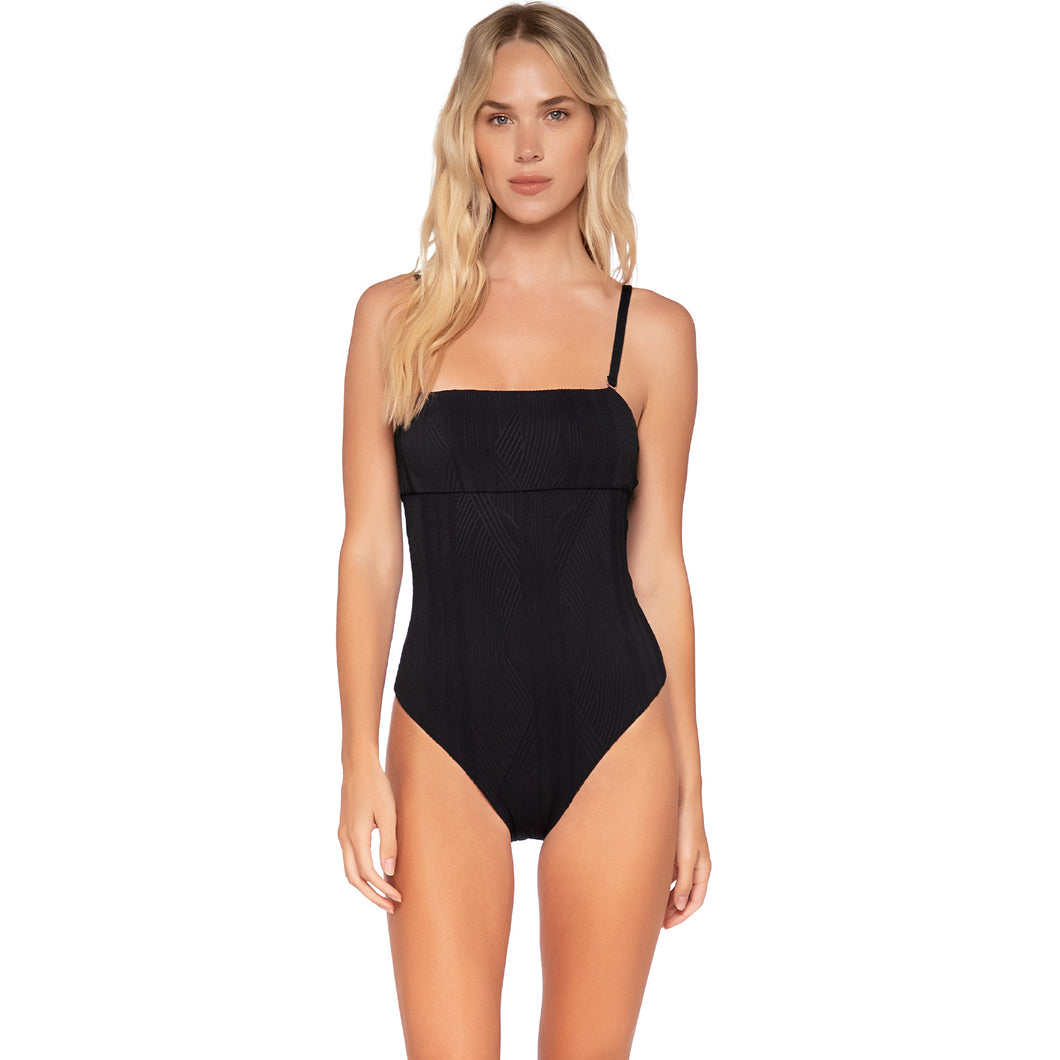 Swim Systems Cecilia Shadow 1 Piece Womens Swimsui - Shadow/XL