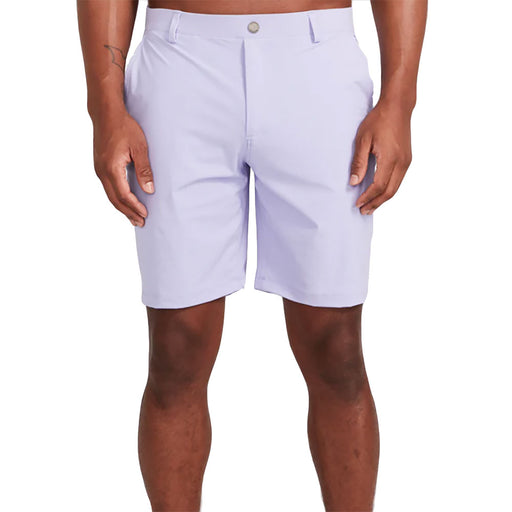 Redvanly Hanover 9 Inch Mens Pull-On Golf Shorts - Baby Lavender/XXL