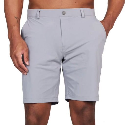 Redvanly Hanover 9 Inch Mens Pull-On Golf Shorts - Glacier Gray/XXL