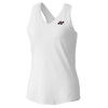 Yonex White Womens Tennis Tank Top with Sports Bra