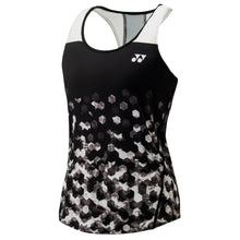 Load image into Gallery viewer, Yonex New York Womens Tennis Tank Top - Black/L
 - 1