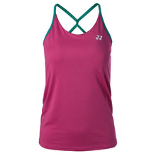 Load image into Gallery viewer, Yonex Slam Womens Tennis Tank Top - Dark Pink/XL
 - 1