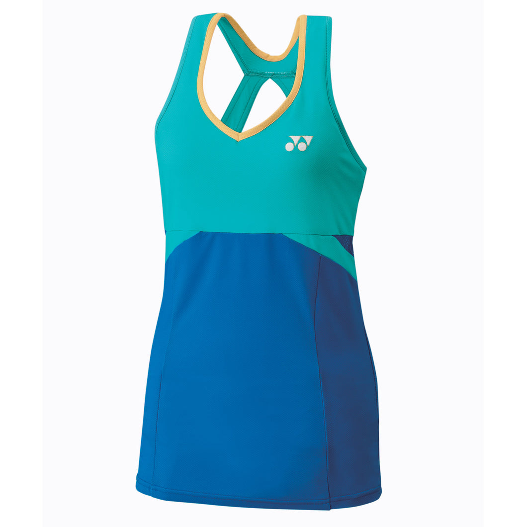 Yonex Paris Womens Tennis Tank Top - Deep Blue/XL