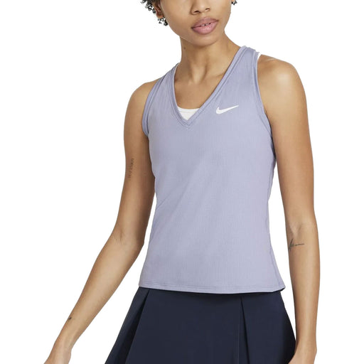 NikeCourt Victory Womens Tennis Tank Top - INDIGO HAZE 519/XL