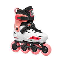Load image into Gallery viewer, Rollerblade Apex Adj Girls Urban Inline Skates - Platinum/Coral/5.5-7.5
 - 5